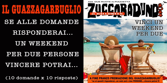 Weekend x due allo Zuccaraduno di Halloween - CAVALLINI MOTO